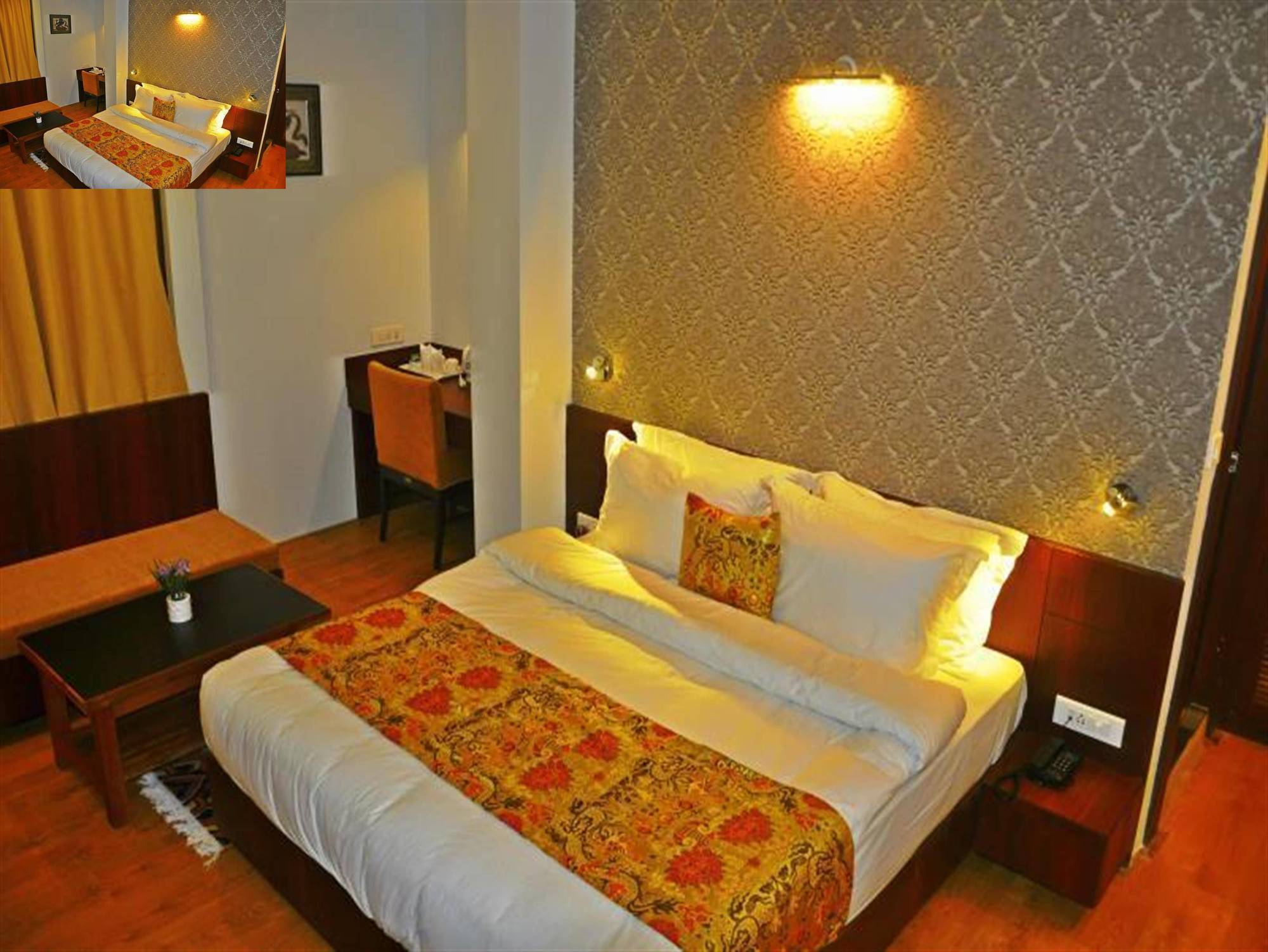 The Golden Crest Hotel กังต็อก ภายนอก รูปภาพ